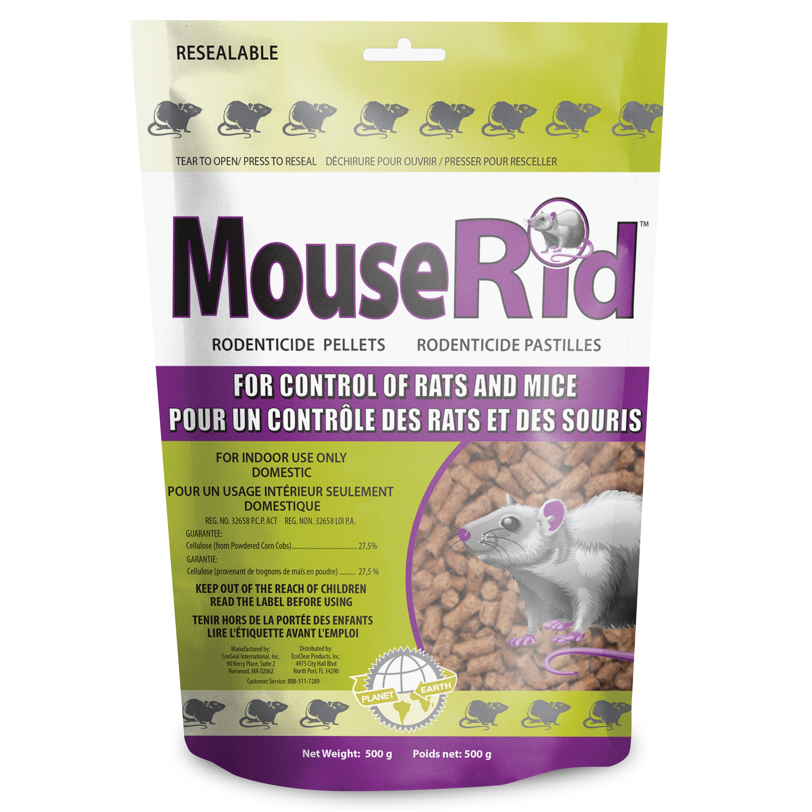 MouseRid® Pellets (Canada Only) - 500 grams