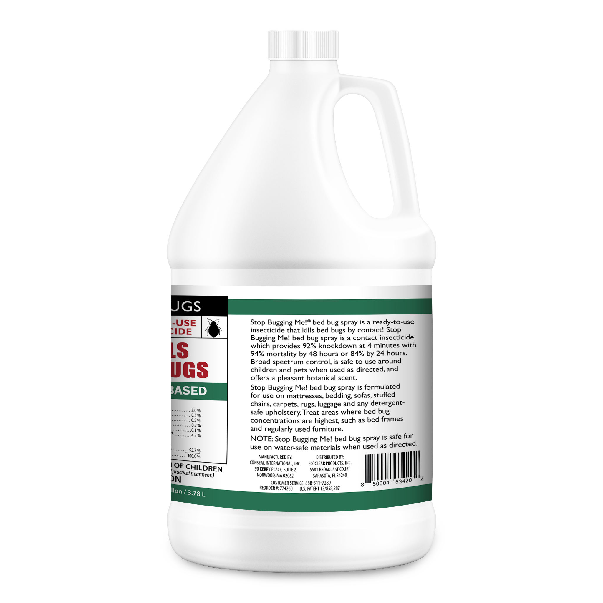 Stop Bugging Me!® Laundry Additive