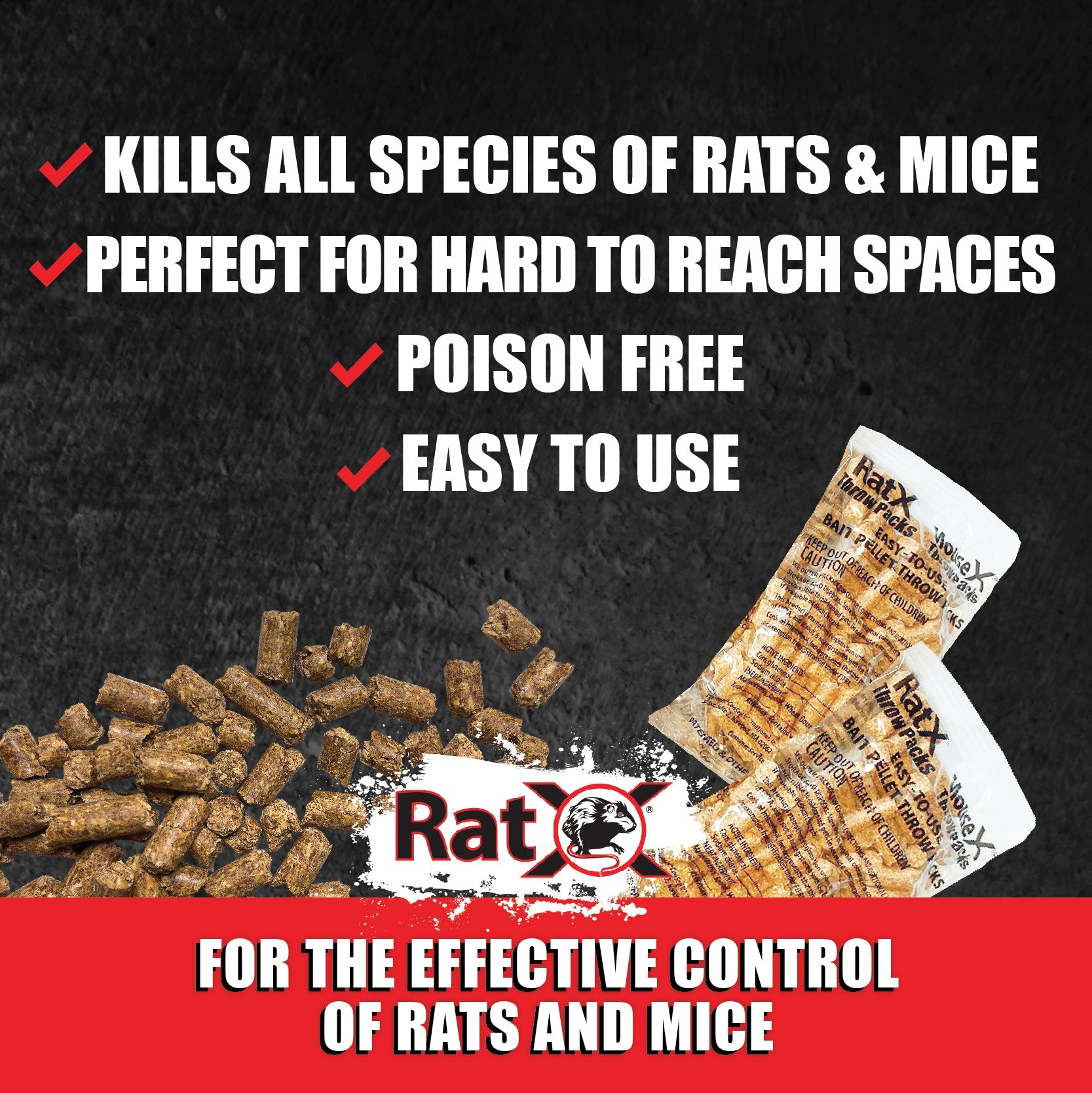 RatX® Throw Packs