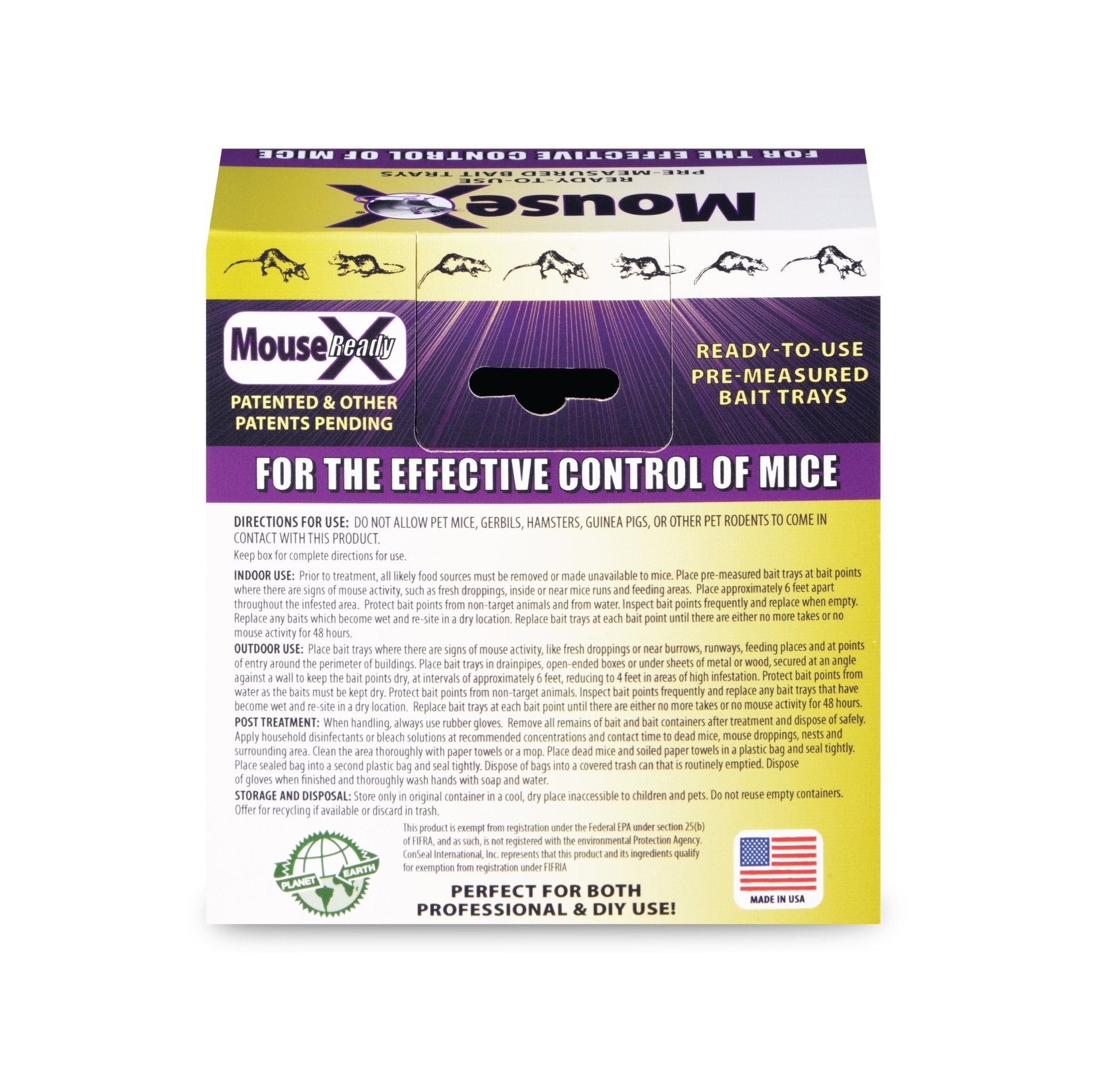 MouseX® Ready Trays - EcoClear Products
