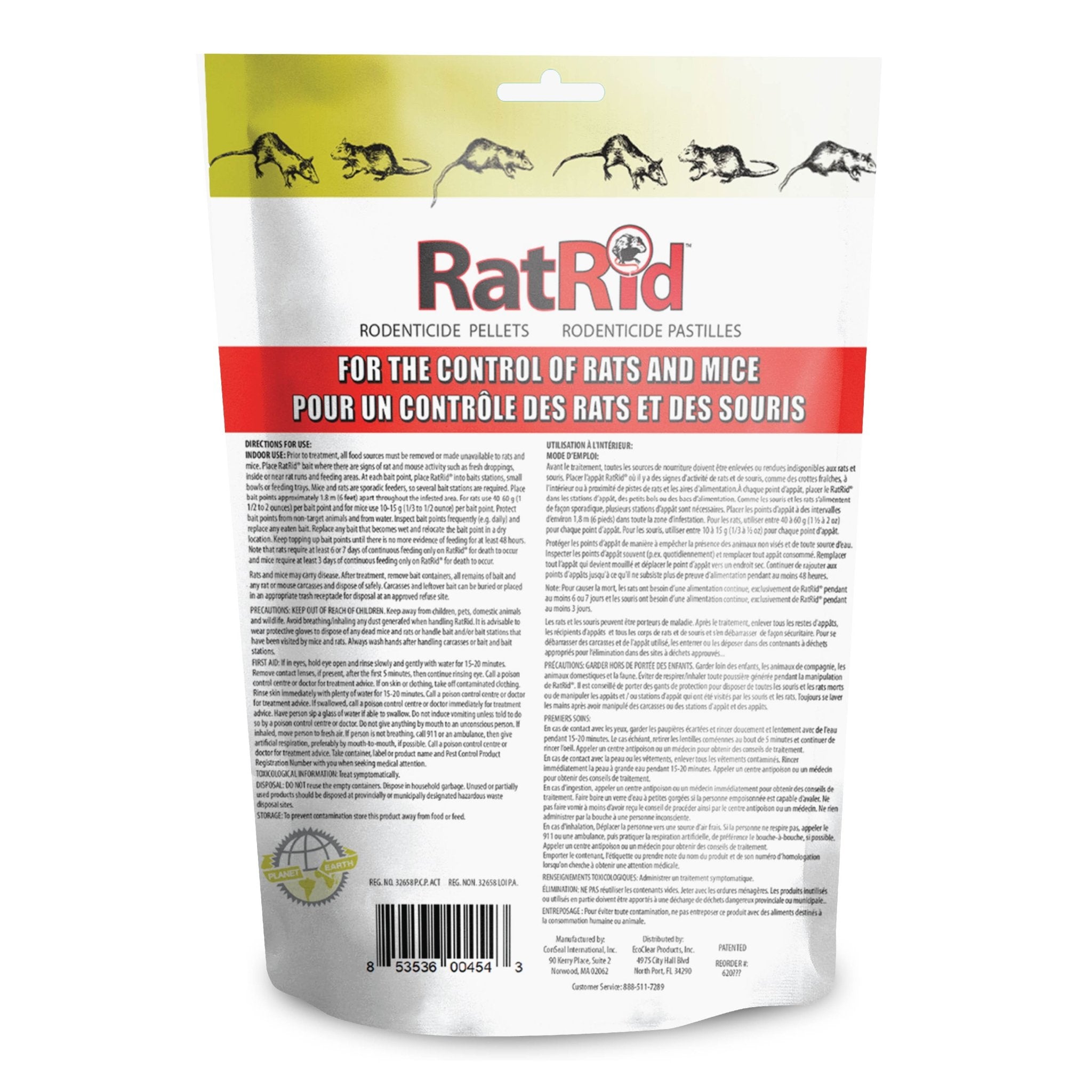 RatRid® Pellets (Canada Only)