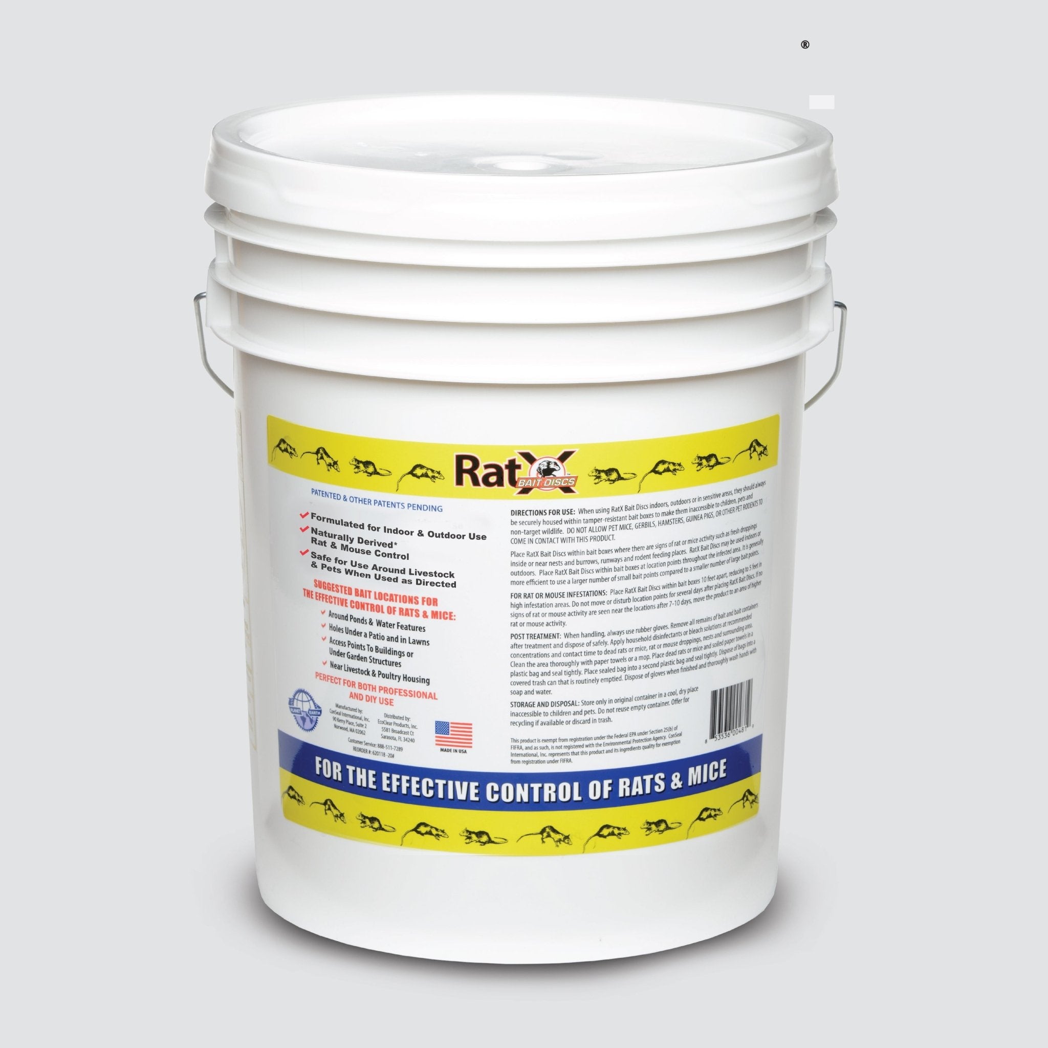 RatX® Bait Discs - EcoClear Products