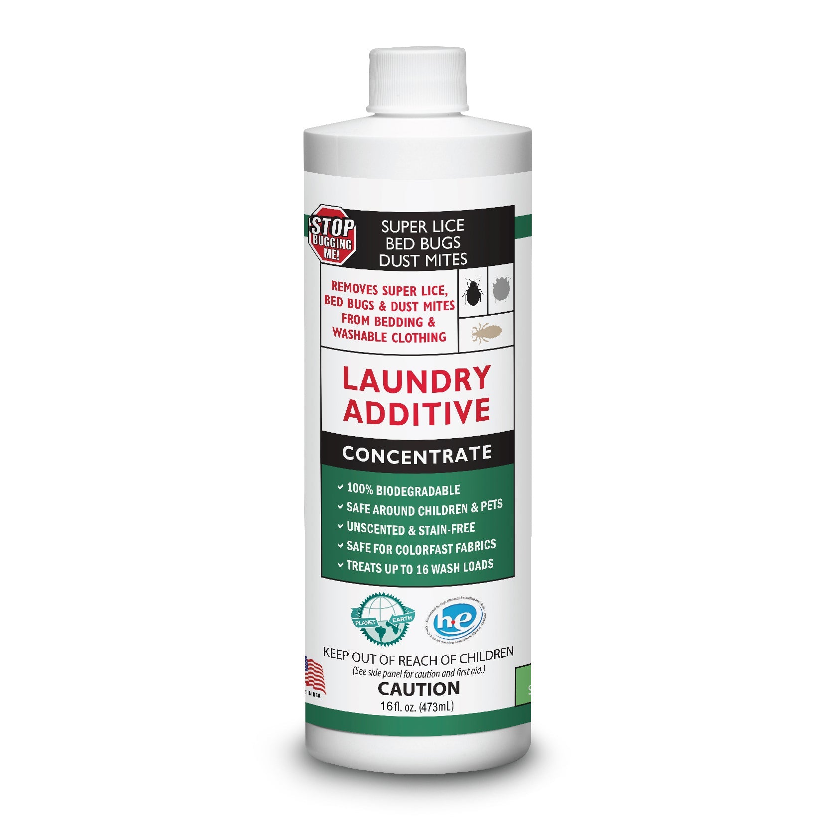 Stop Bugging Me!® Laundry Additive