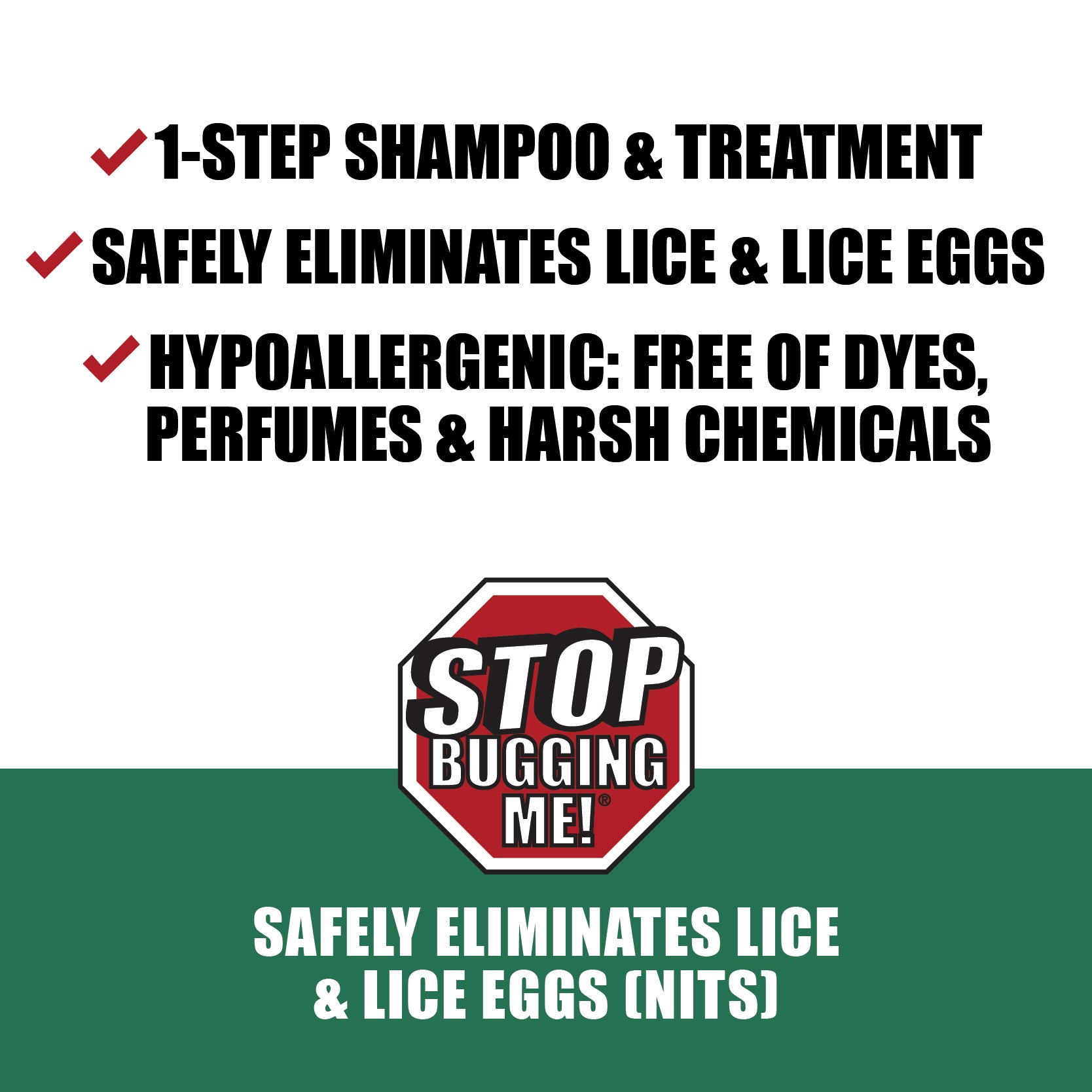 Stop Bugging Me!® Super Lice Shampoo - EcoClear Products