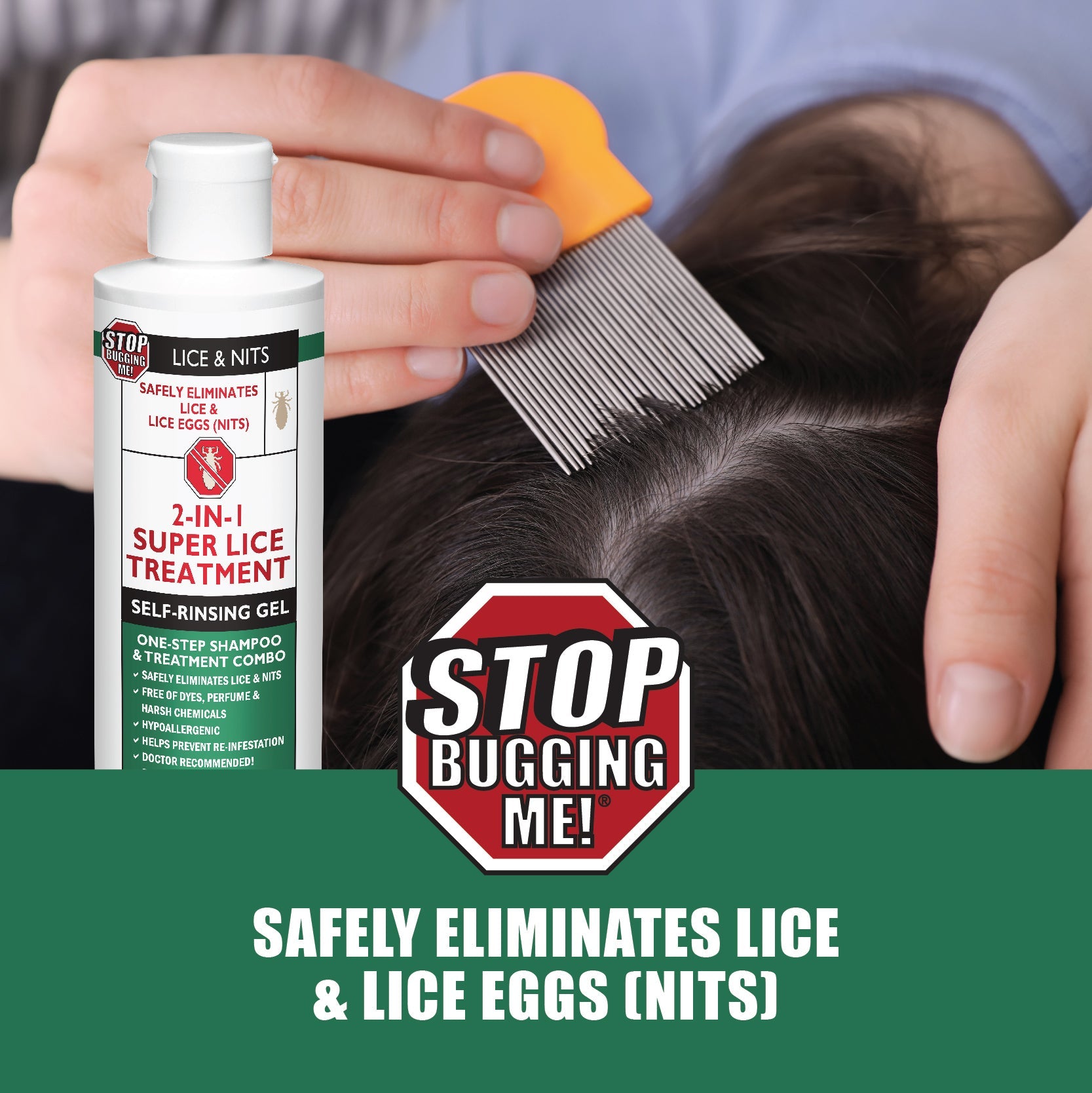 Stop Bugging Me!® Super Lice Shampoo - EcoClear Products