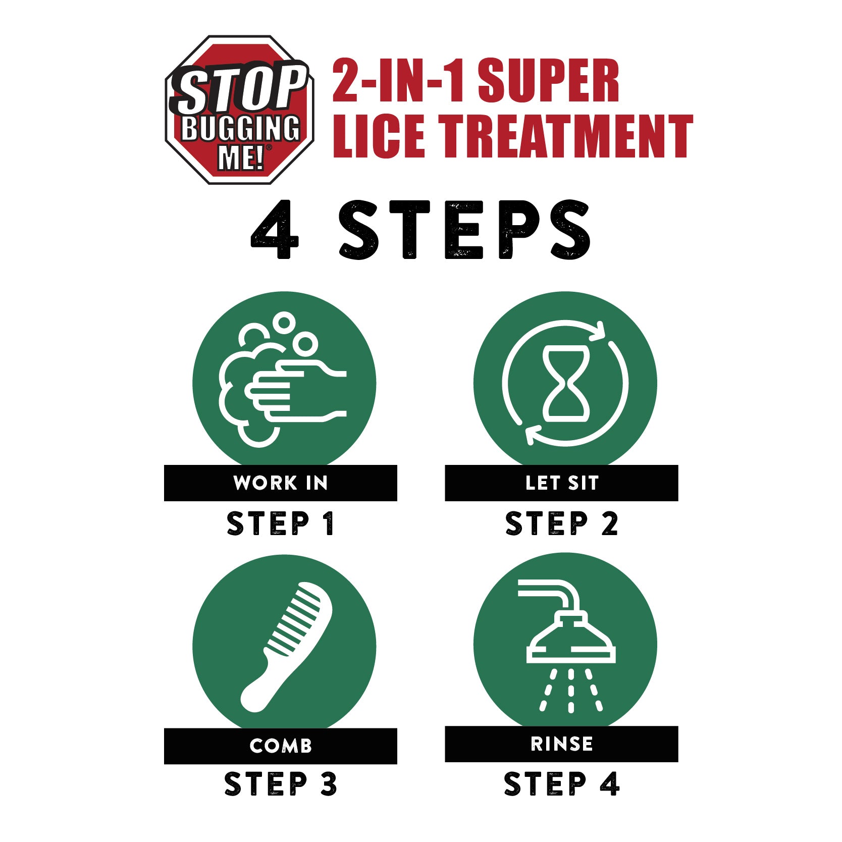 Stop Bugging Me!® Super Lice Shampoo - EcoClear Products