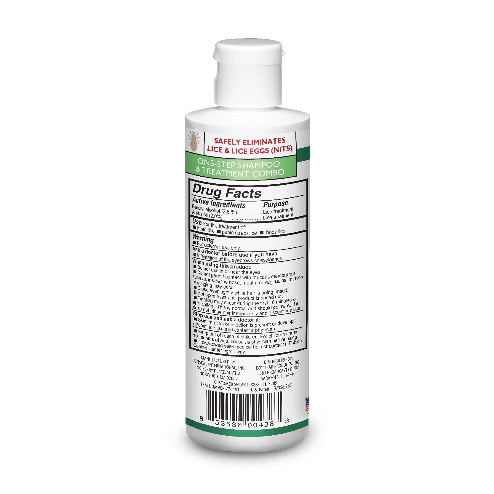 Stop Bugging Me!® Super Lice Shampoo - EcoClear Products