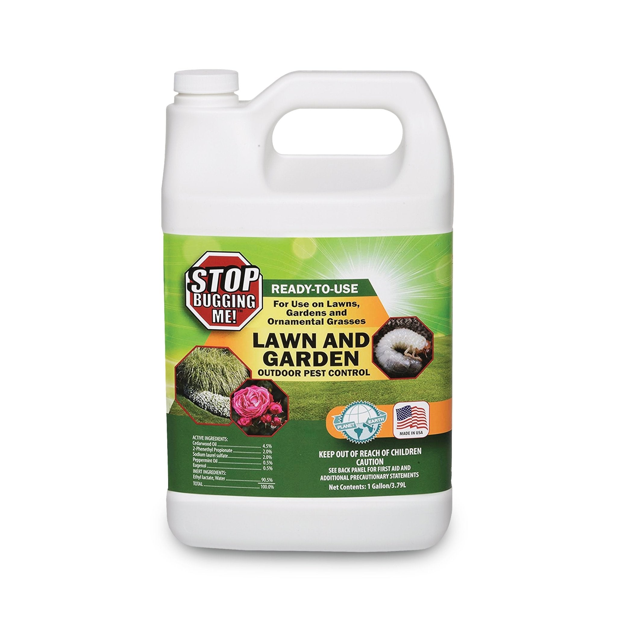 Stop Bugging Me!® Lawn & Garden - 1 Gallon (Ready-to-Use) - EcoClear Products