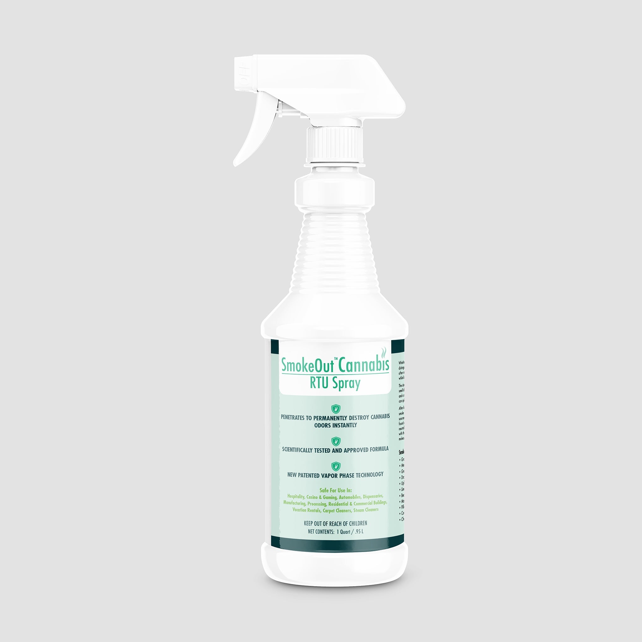 SmokeOut™ Cannabis RTU Spray 1 Quart