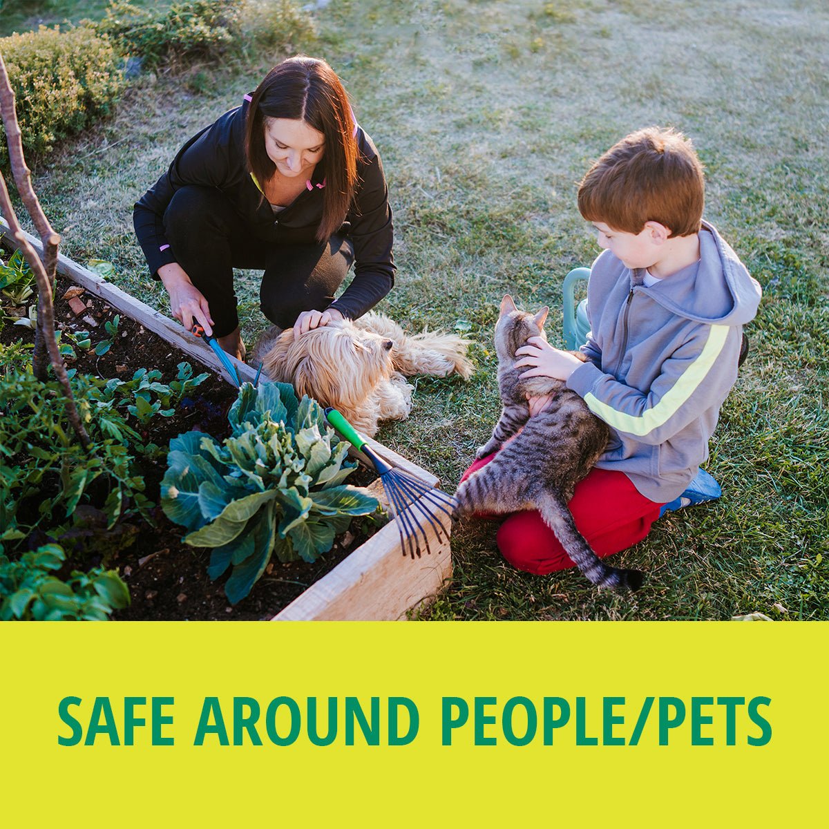 Stop Bugging Me!™ Multi-Action Fogging Solution is safe around people and pets