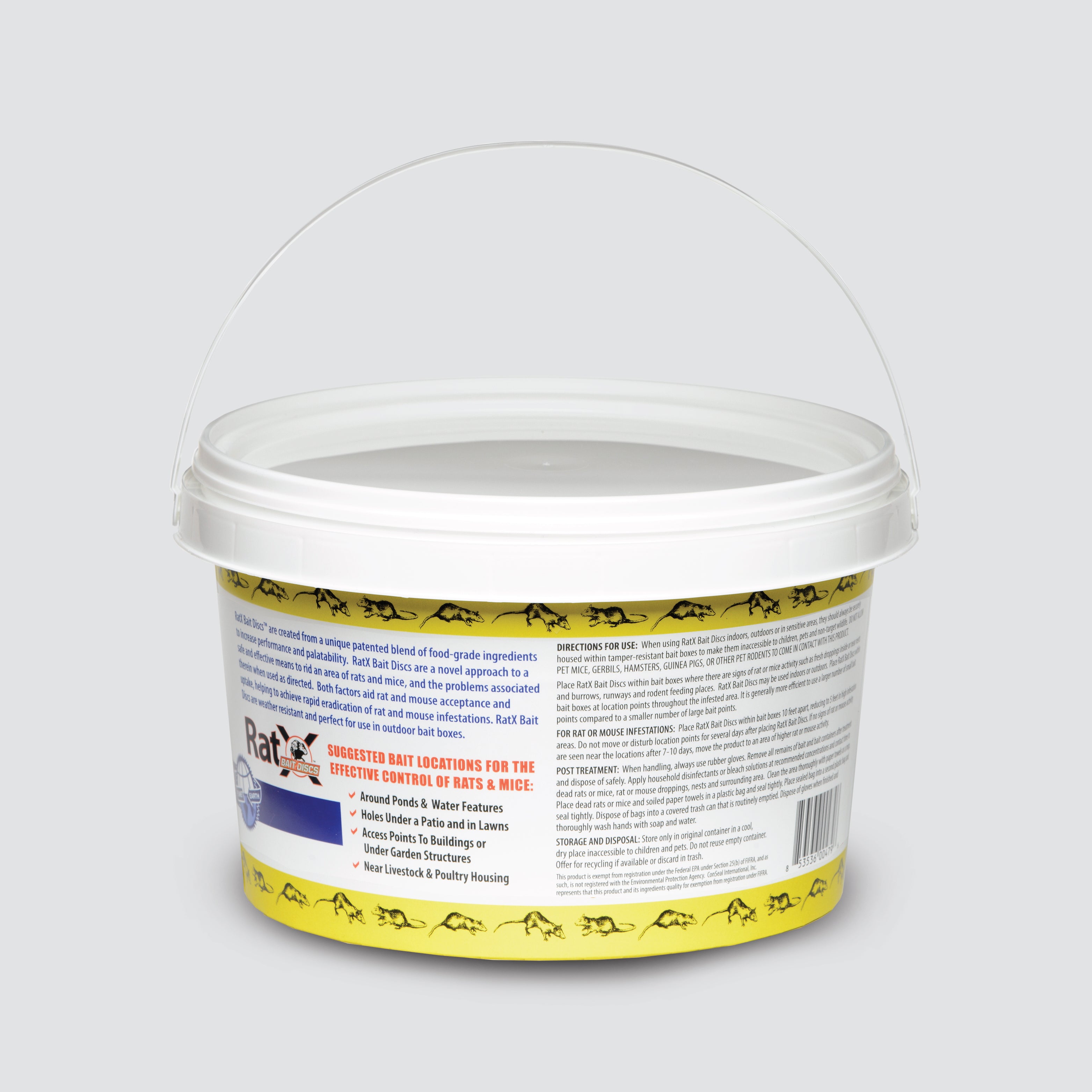 RatX® Bait Discs - EcoClear Products