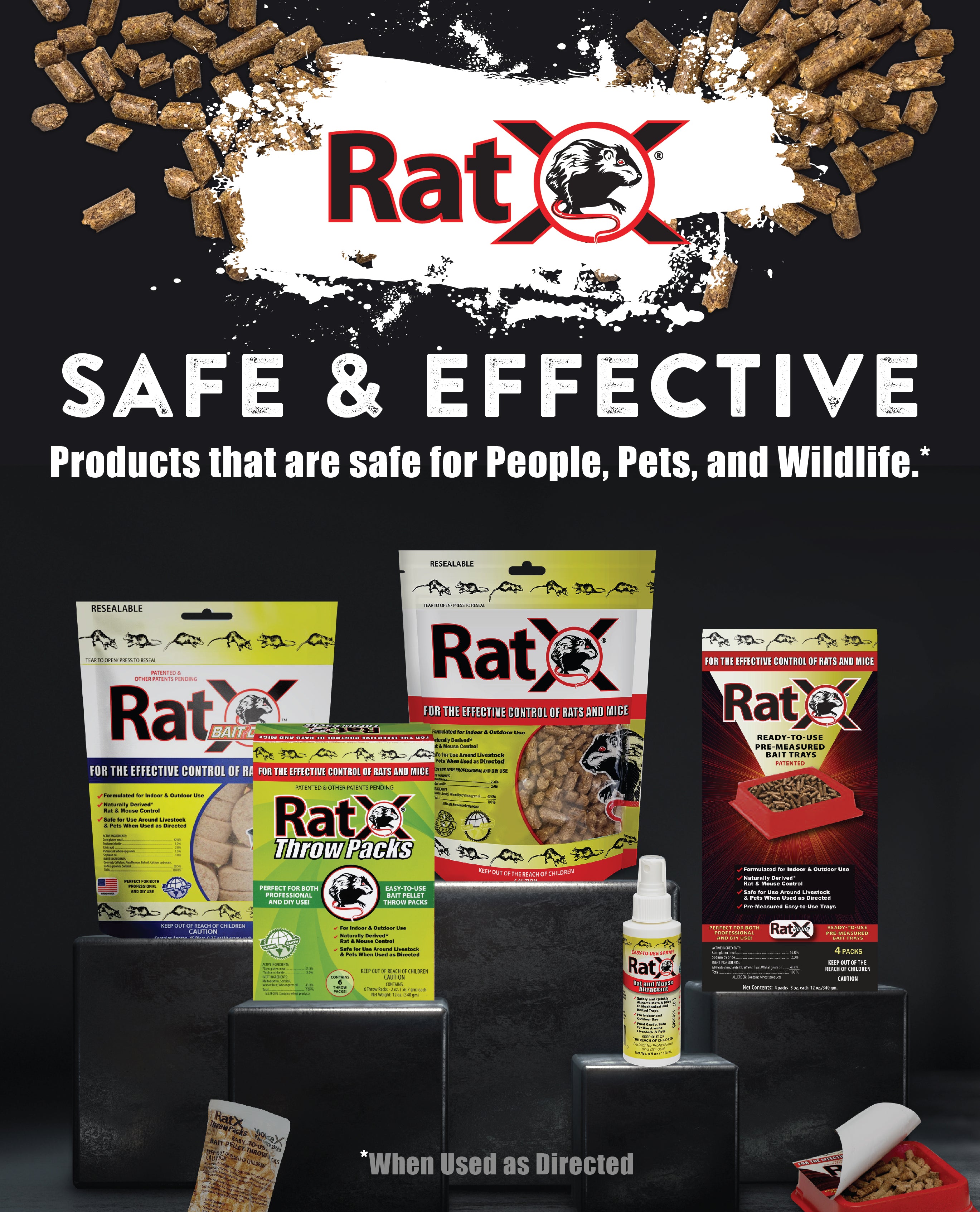 RatX® Wood Traps
