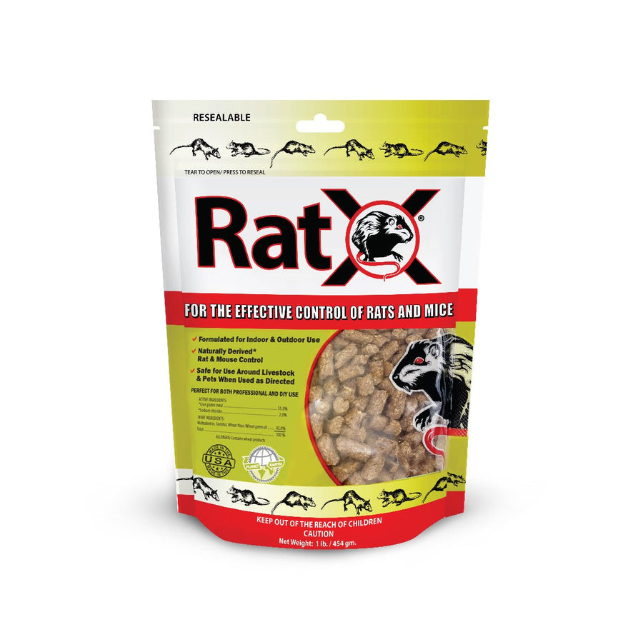 RatX® Pellets Safe for People, Pets and Wildlife