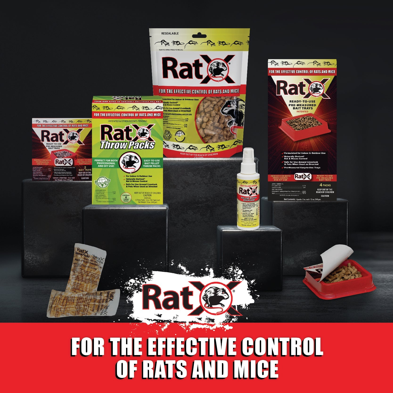 RatX® Throw Packs