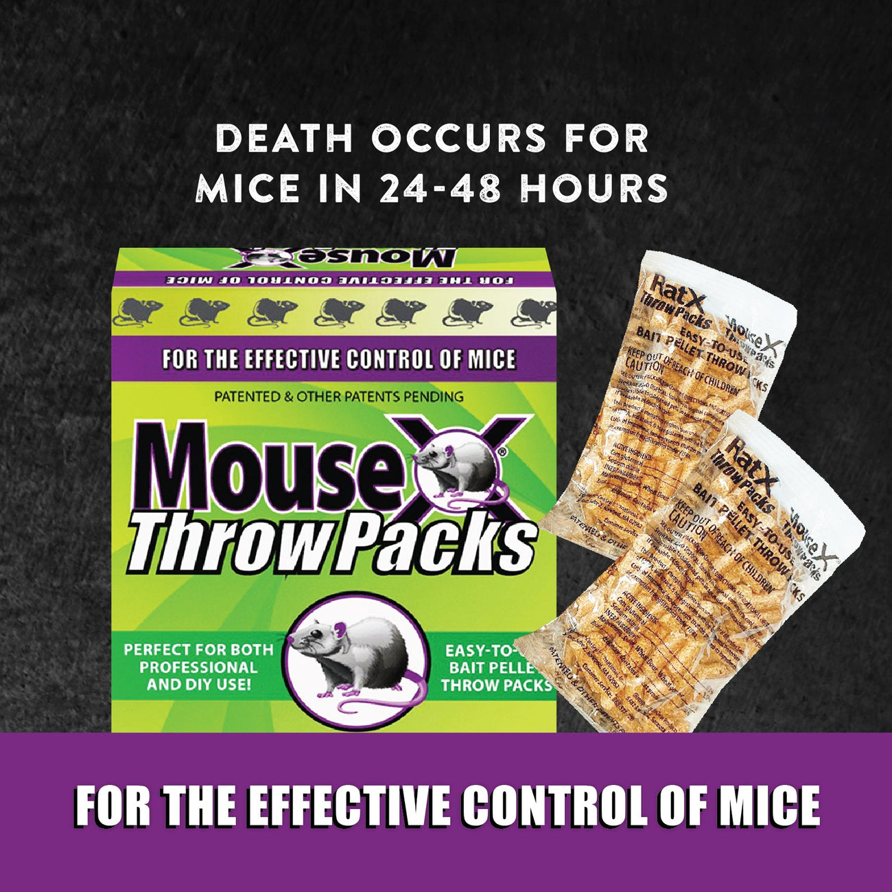 MouseX Throw Packs Easy & Safe Mouse Control