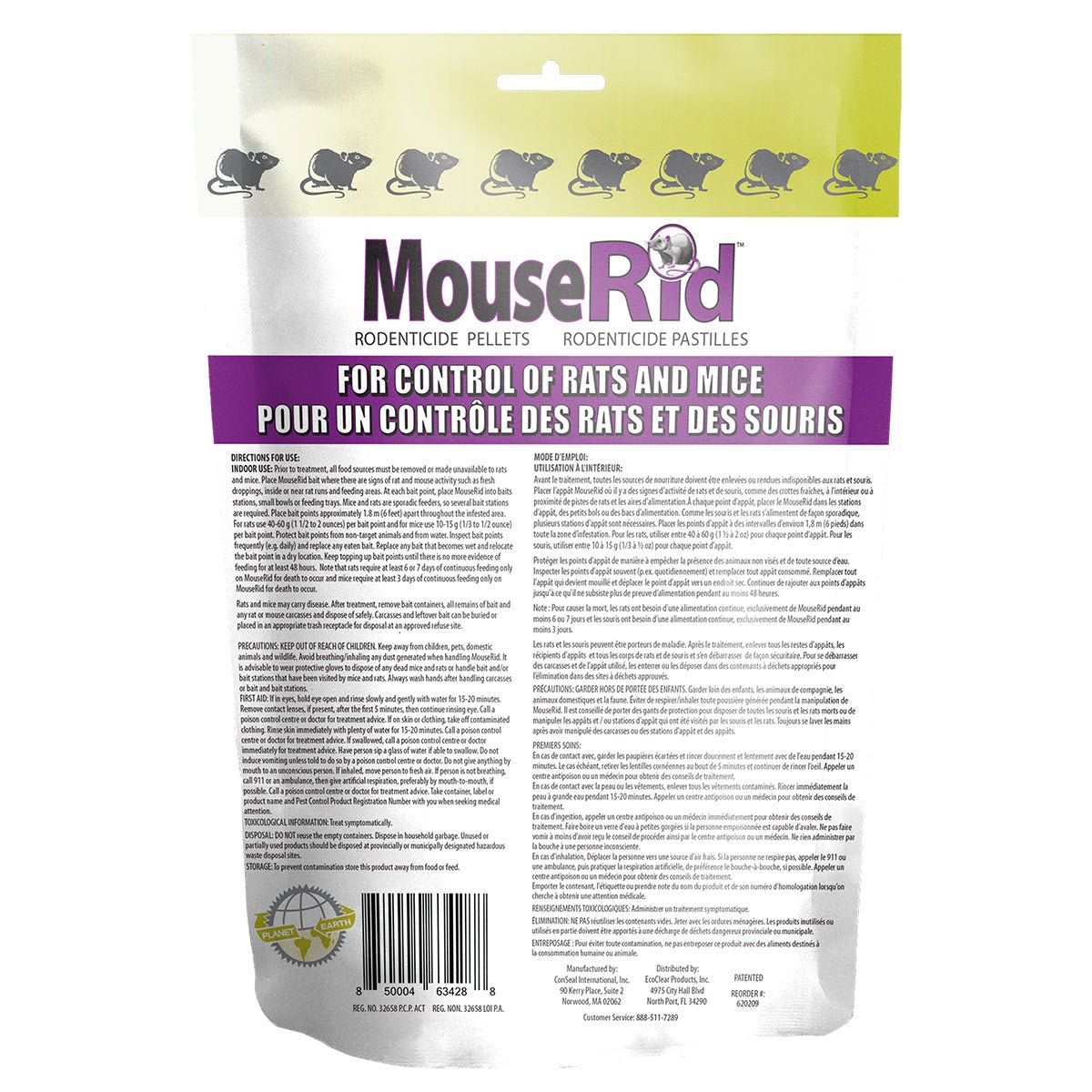 MouseRid® Pellets